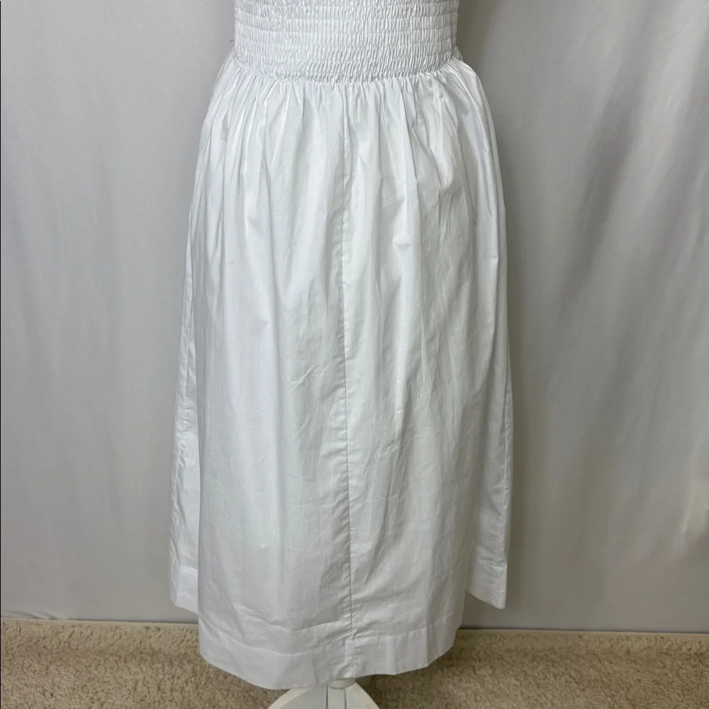 ASTR The Label Drop Smoked Midi Dress Size Medium White‎ NWOT - Picture 12 of 15